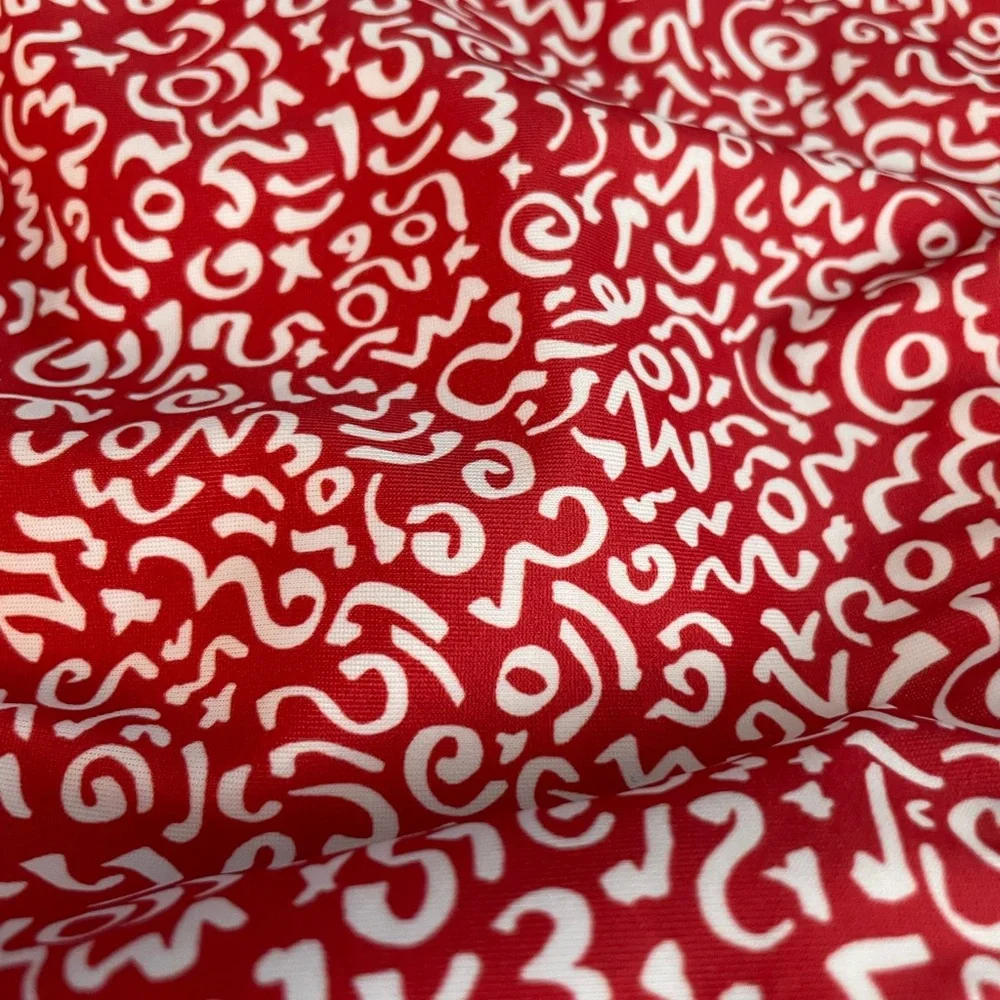 NWT Reformation Como scribble red bikini bottoms - Picture 9 of 9